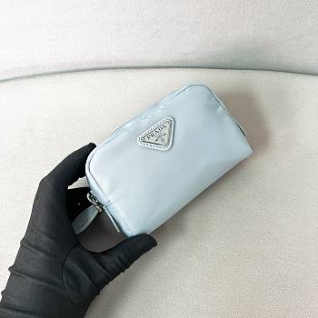 Okify Prada Light Blue Pouch 1NA339 12x8x3.5cm