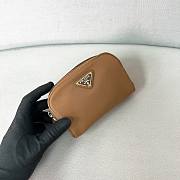 Okify Prada Brown Pouch 1NA339 12x8x3.5cm - 1