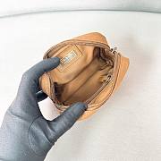 Okify Prada Brown Pouch 1NA339 12x8x3.5cm - 2