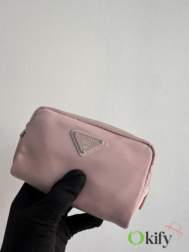 Okify Prada Light Pink Pouch 1NA339 12x8x3.5cm - 1