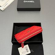 Okify CC Red Caviar Zipper Small Wallet 12x9x2cm - 2