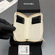 Okify CC White Caviar Zipper Small Wallet 12x9x2cm - 3