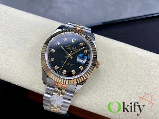 Okify Rolex Datejust Single Calendar Watch 41mm 28357 - 1