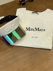 Okify Alo White Sun Visor Hat  - 4