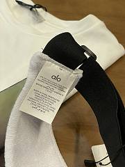 Okify Alo White Sun Visor Hat  - 2