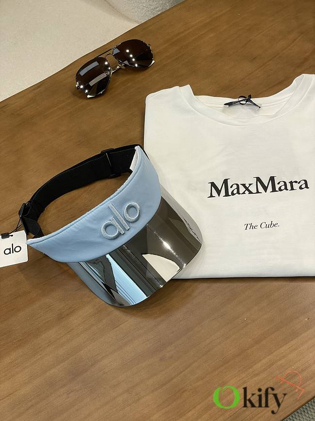 Okify Alo Blue Sun Visor Hat  - 1