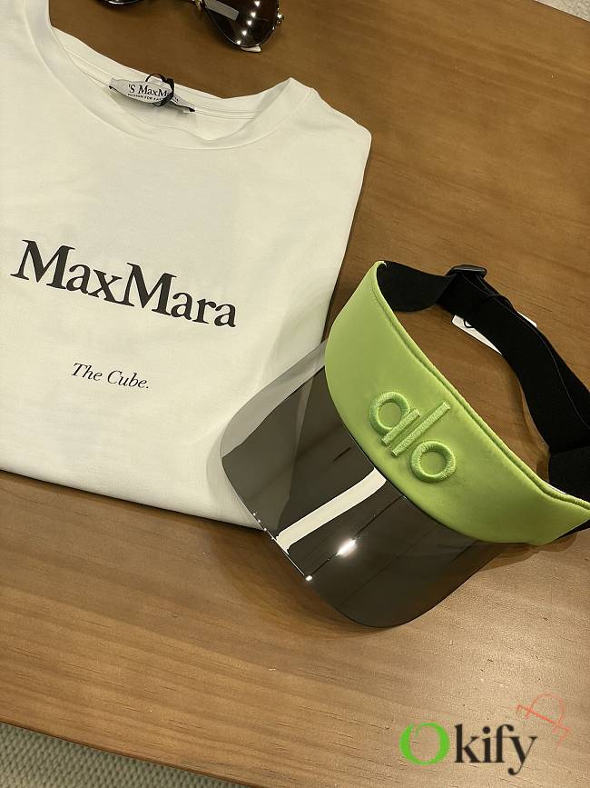 Okify Alo Green Sun Visor Hat  - 1