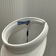 Okify Prada White Sun Visor Hat - 6