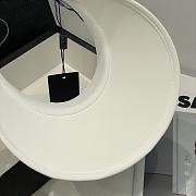 Okify Prada White Sun Visor Hat - 2