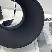 Okify Prada Black Sun Visor Hat - 6