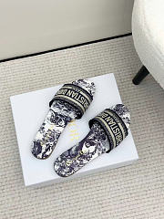 Okify Dior Black Slides 6308  - 4