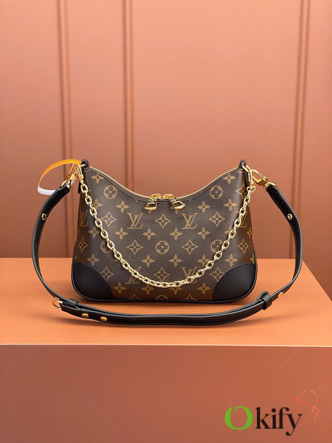 Okify Louis Vuitton Odeon PM Bag Black M45831 27x16x10cm  - 1