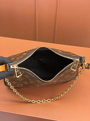 Okify Louis Vuitton Odeon PM Bag Black M45831 27x16x10cm  - 2