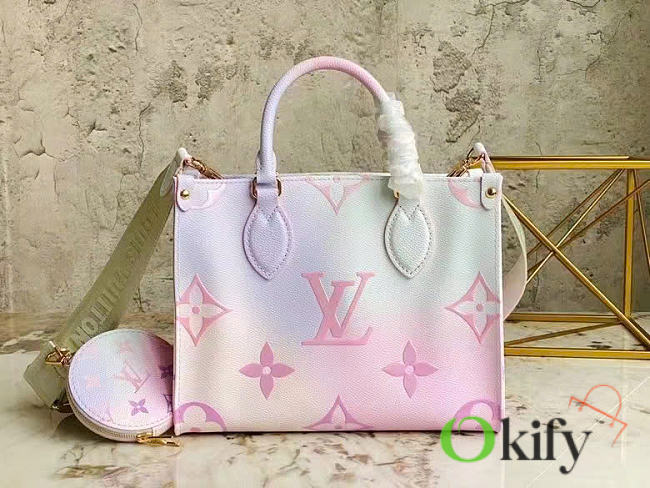 Okify Louis Vuitton OnTheGo BB Sunrise Pastel Bag 25x19x11.5cm - 1