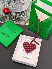 Okify Botega Venata Red Heart Bag Charm  - 6