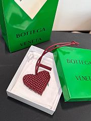 Okify Botega Venata Red Heart Bag Charm  - 5