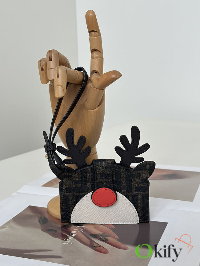 Okify Fendi Reindeer Bag Charm - 1