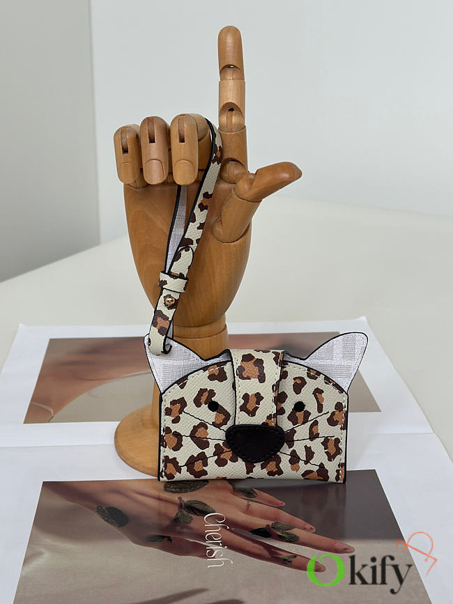 Okify Fendi Leopard Bag Charm - 1