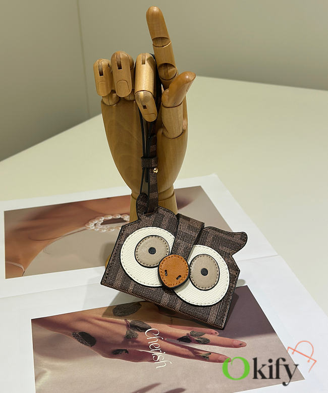 Okify Fendi Owl Bag Charm - 1