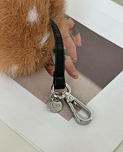 Okify Fendi Brown Mushroom Bag Charm - 6