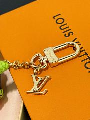 Okify Louis Vuitton Strawberry Key Chain  - 3