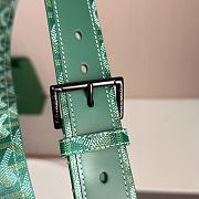 Okify Goyard Green Belt Black Hardware 4cm - 5