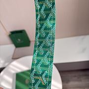 Okify Goyard Green Belt Black Hardware 4cm - 4