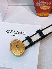 Okify Celine Black And White Belt 2.5cm  - 6