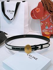 Okify Celine Black And White Belt 2.5cm  - 1