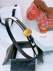 Okify Celine Black And White Belt 2.5cm  - 5
