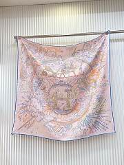 Okify Hermes Mulberry Silk Square Scarf 90x90cm 28406 - 1