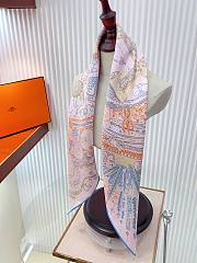 Okify Hermes Mulberry Silk Square Scarf 90x90cm 28406 - 3