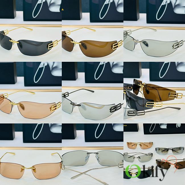 Okify Balenciaga BB0484S Sunglasses - 1