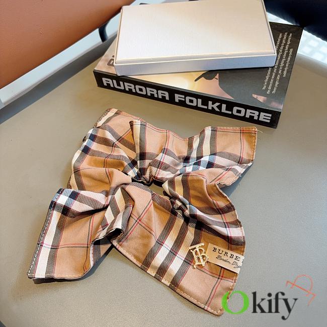 Okify Burberry Hair Tie - 1