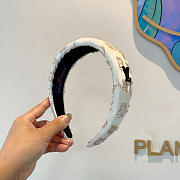 Okify Louis Vuitton White Headband  - 5
