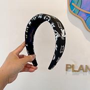 Okify Louis Vuitton Black Headband  - 6