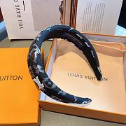 Okify Louis Vuitton Black Headband  - 2