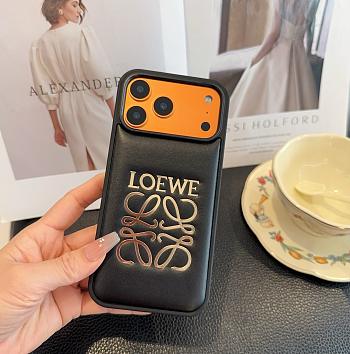 Okify Loewe Black Phone Case 28443