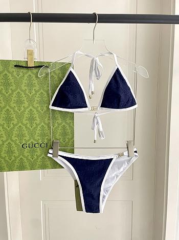 Okify Gucci Dark Blue Bikini 28444