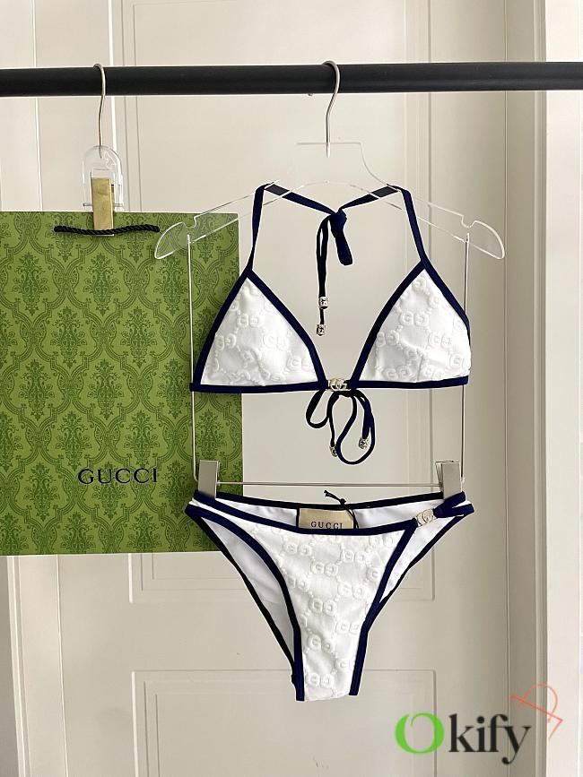 Okify Gucci White Bikini 28445 - 1