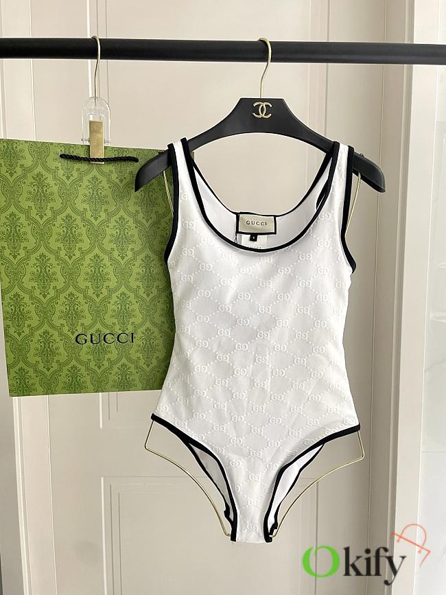 Okify Gucci White Swimming Suit 28448 - 1