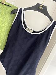 Okify Gucci Dark Blue Swimming Suit 28449 - 5
