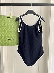 Okify Gucci Dark Blue Swimming Suit 28449 - 3