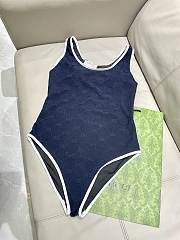 Okify Gucci Dark Blue Swimming Suit 28449 - 2