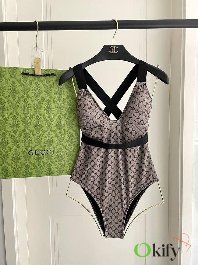 Okify Gucci Gray Swimming Suit 28451 - 1