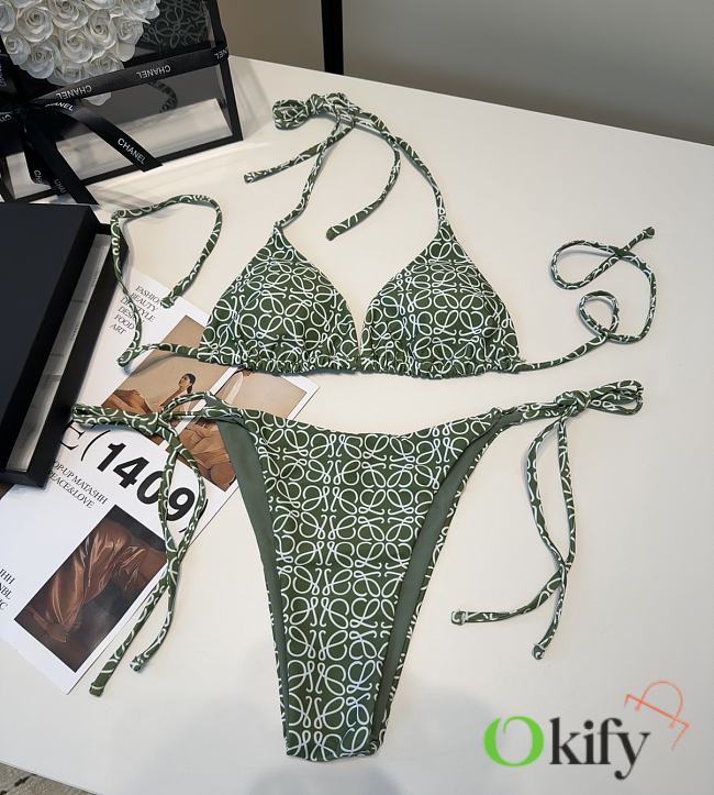 Okify Loewe Green Bikini 28457 - 1