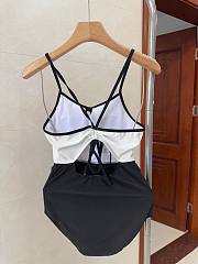 Okify MiuMiu Black And White Swimming Suit 28461 - 5
