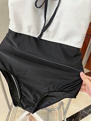 Okify MiuMiu Black And White Swimming Suit 28461 - 2