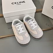 Okify Celine Gray Kid Sneakers  - 1