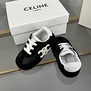Okify Celine Black Kid Sneakers  - 2